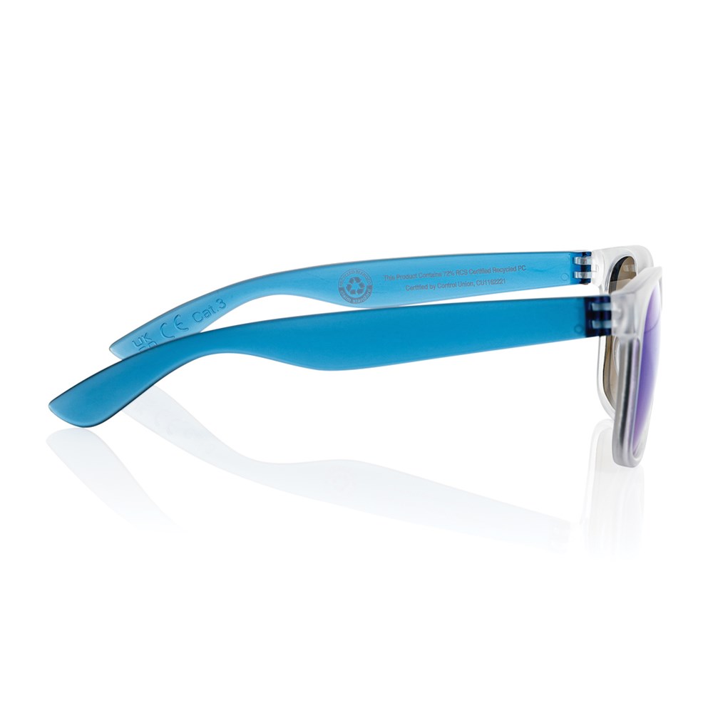 Gleam RCS zonnebril met gerecycled PC spiegelglas